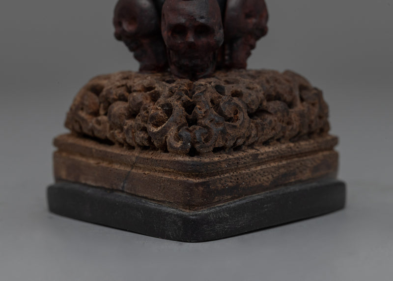 Tibetan Phurba Dragger with Stand | Ritual Tool