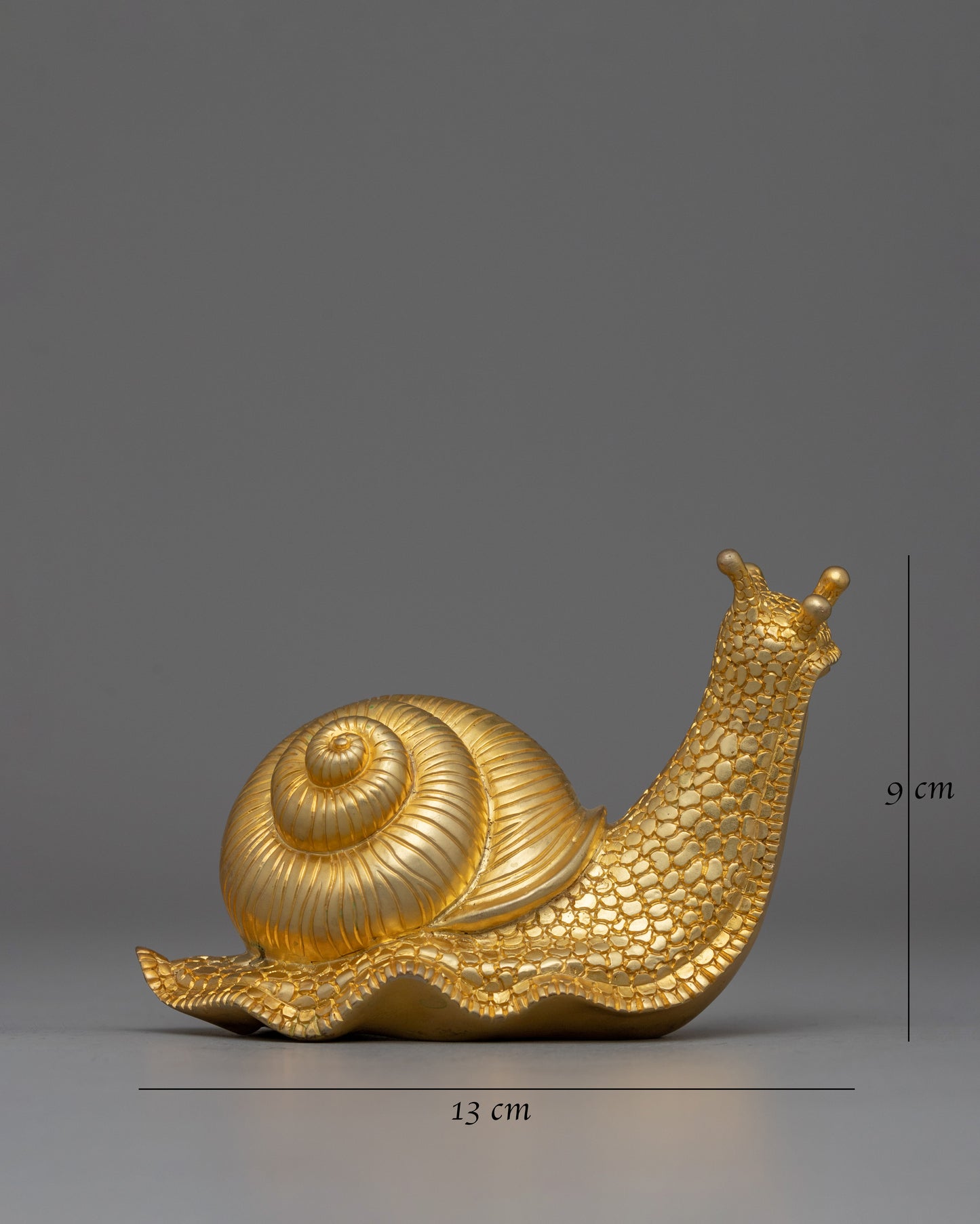 Gold Snail Home Decor | Gift for Nature Lover