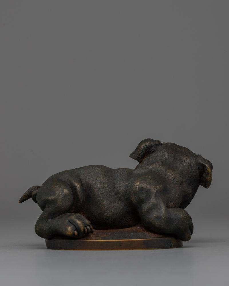 Elegant Bull Dog Figurine | Home or Garden Decor