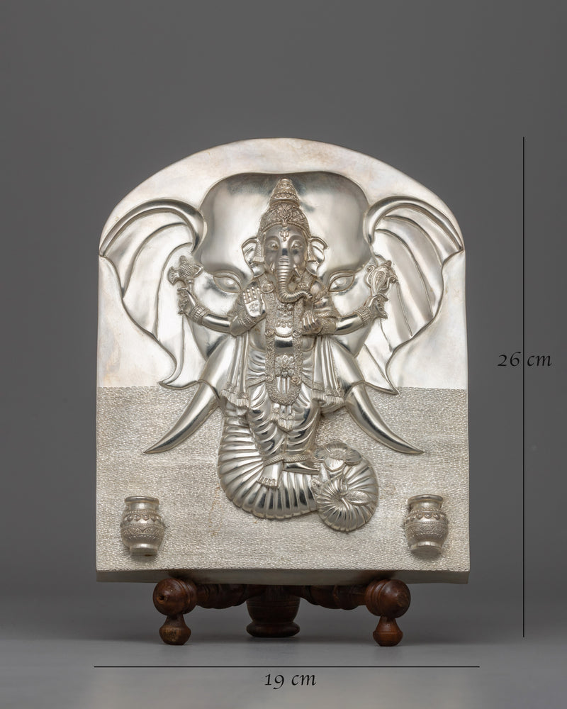 Elegant Ganesh Copper Artwork | Spiritual Decor for Home and Meditation Spaces