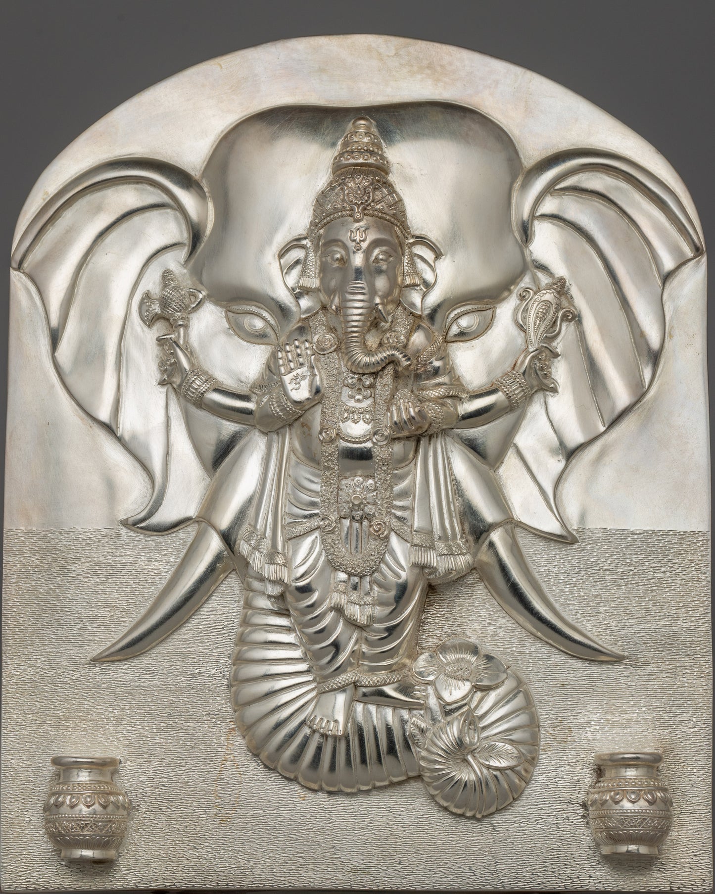 Elegant Ganesh Copper Artwork | Spiritual Decor for Home and Meditation Spaces