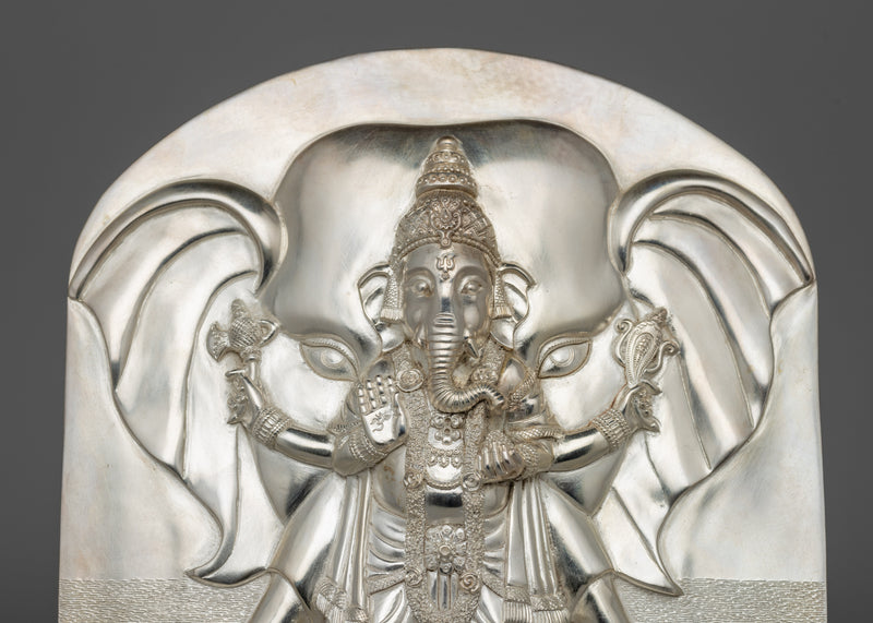 Elegant Ganesh Copper Artwork | Spiritual Decor for Home and Meditation Spaces