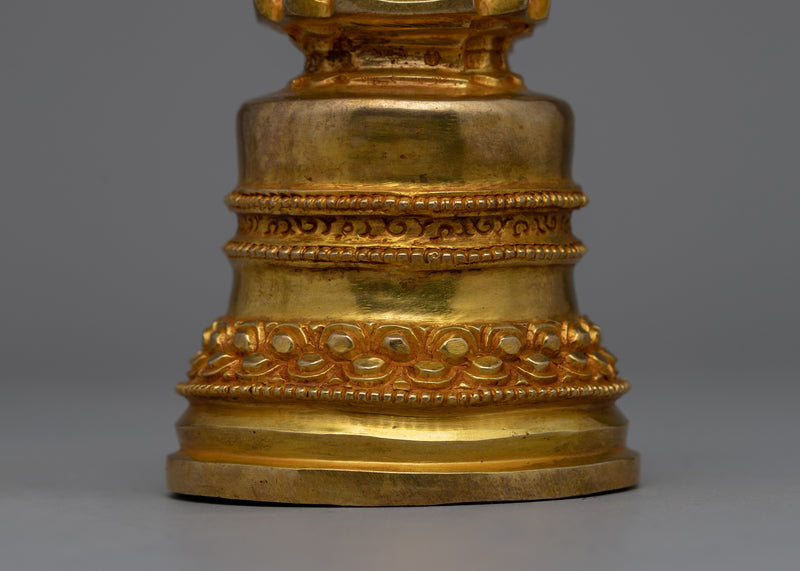 Tibetan Handmade Stupa  | Religious  Sculpture