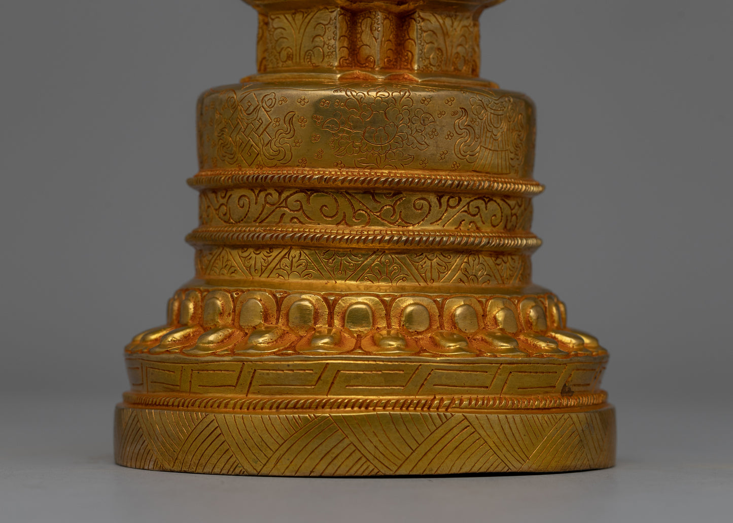 Handmade Kadampa Stupa  | Traditional Spiritual Architecture