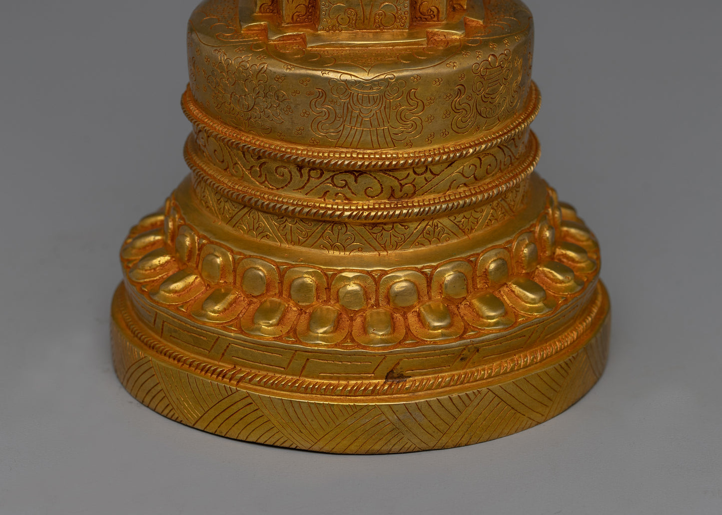 Handmade Kadampa Stupa  | Traditional Spiritual Architecture