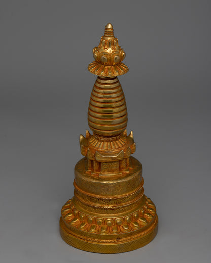 Handmade Kadampa Stupa  | Traditional Spiritual Architecture