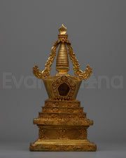  Gold-Plated Stupa 