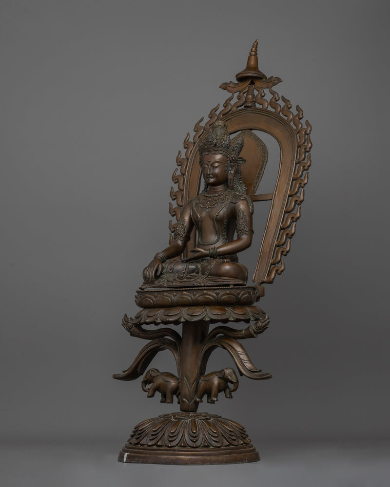 Buddha Statue Shakyamuni | Handcrafted Spiritual Sculpture for Sacred Spaces and Meditation