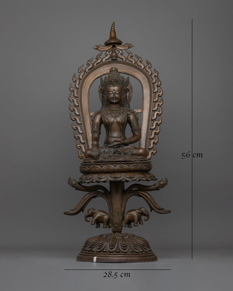 Buddha Statue Shakyamuni | Handcrafted Spiritual Sculpture for Sacred Spaces and Meditation