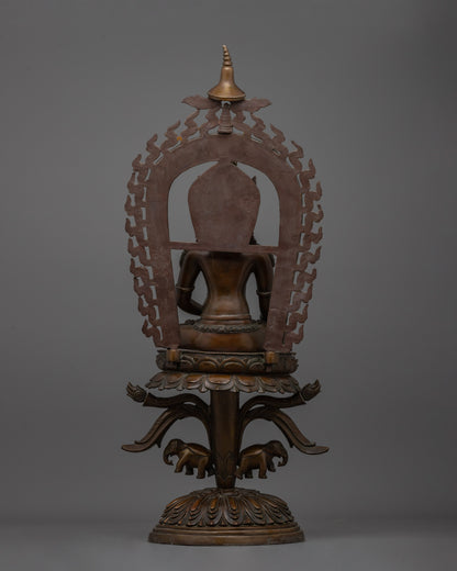 Buddha Statue Shakyamuni | Handcrafted Spiritual Sculpture for Sacred Spaces and Meditation