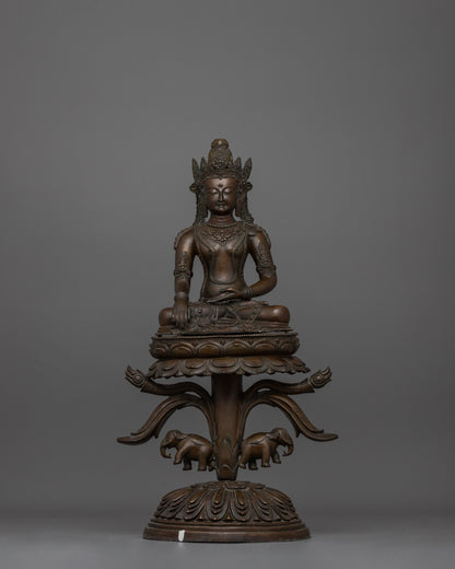 Buddha Statue Shakyamuni | Handcrafted Spiritual Sculpture for Sacred Spaces and Meditation