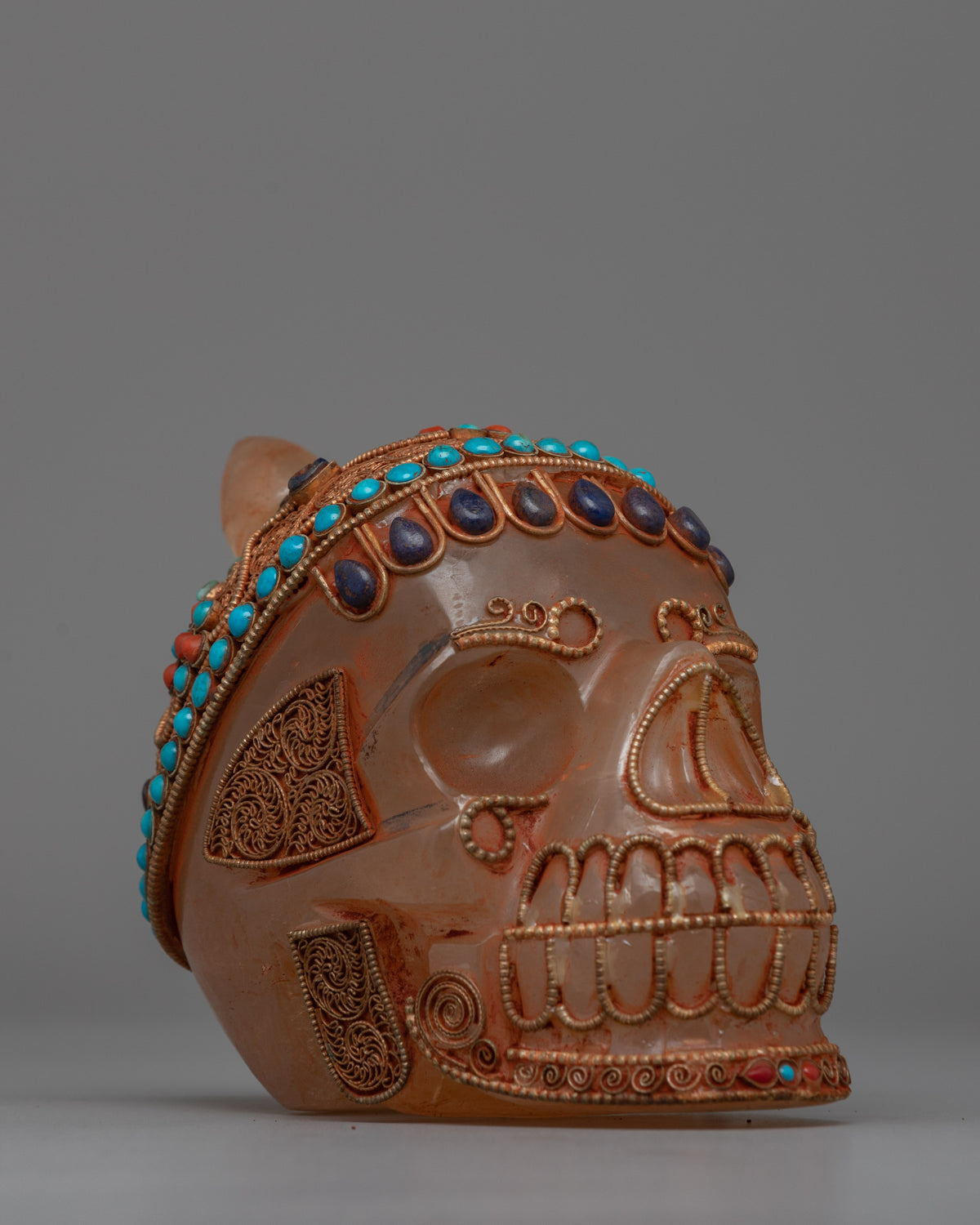 Crystal Skull Head | Unique Home Decor Accent
