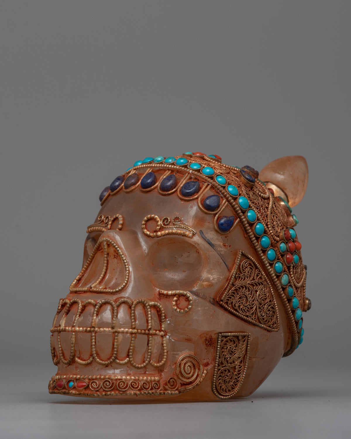 Crystal Skull Head | Unique Home Decor Accent