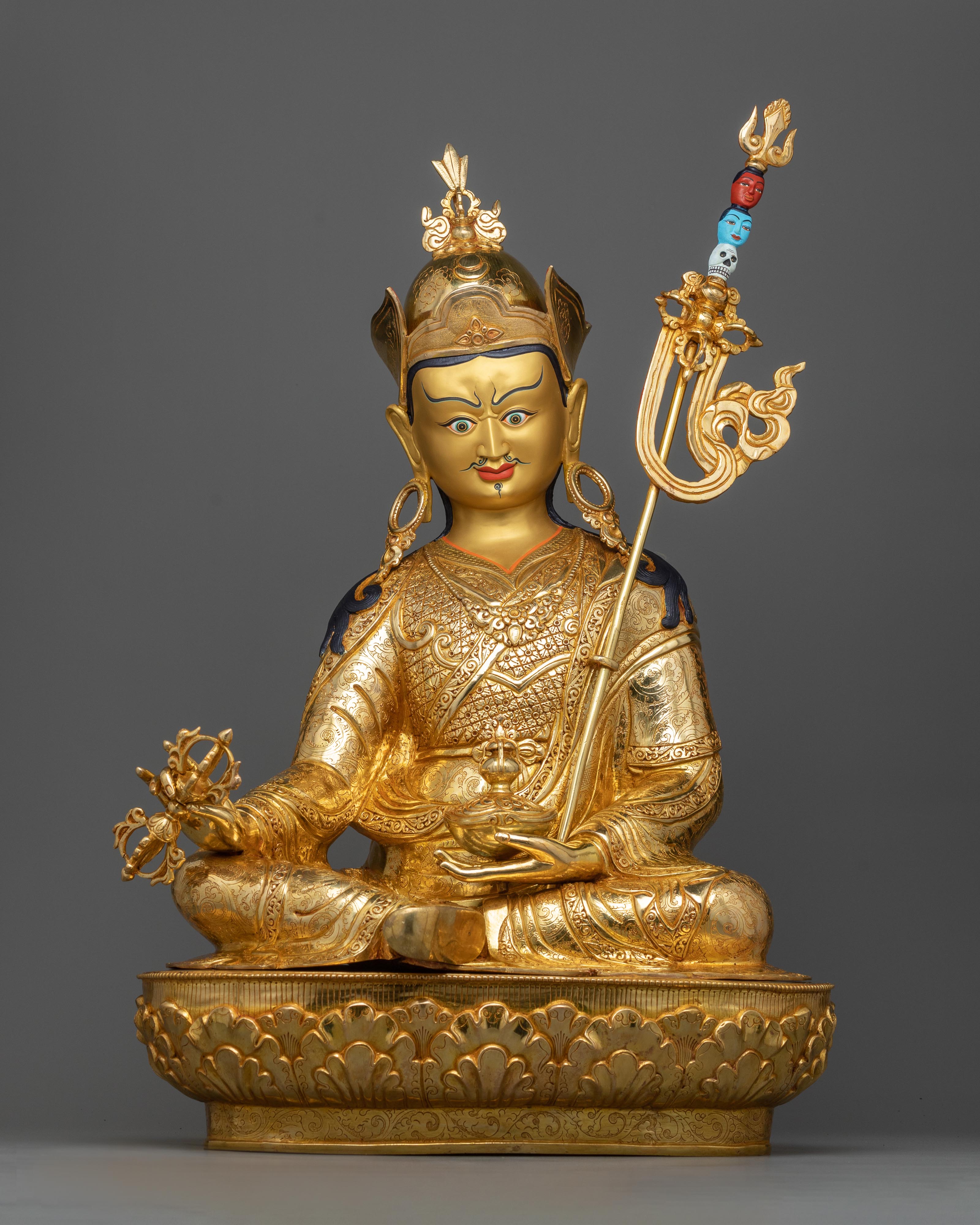 Large Guru Padmasambhava Statue 