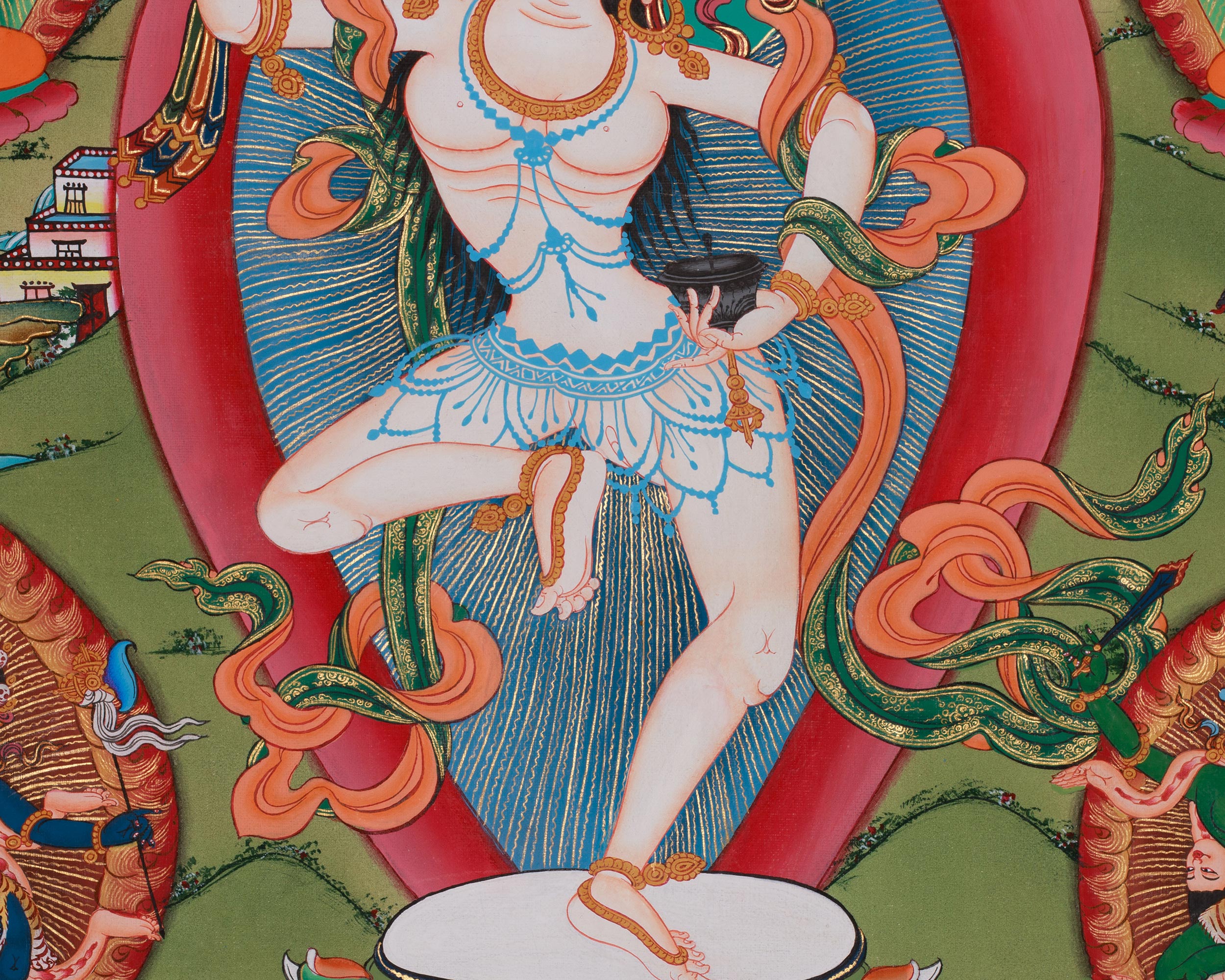 Machig Labdron Tibetan Art | Wisdom and Spiritual Liberation | Chod Lineage