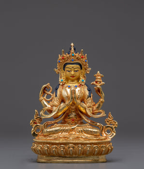protective-bodhisattva-chenrezig-statue