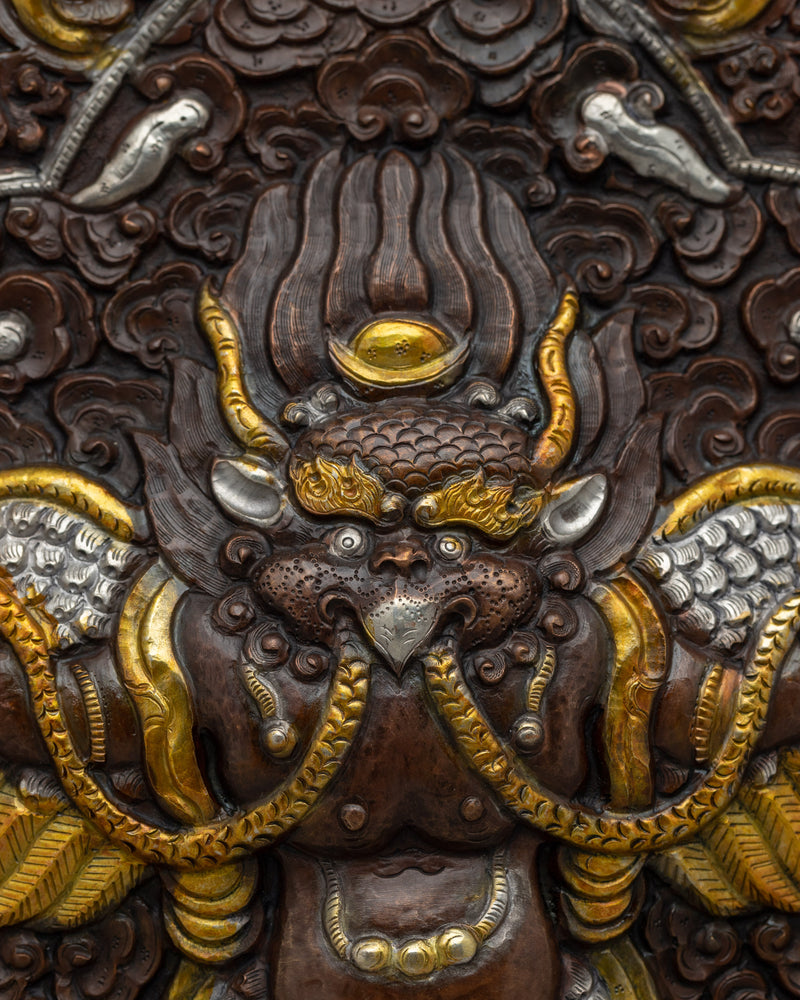 Decorative Garuda Wall Hanging | Traditional Tibetan Spiritual Decor