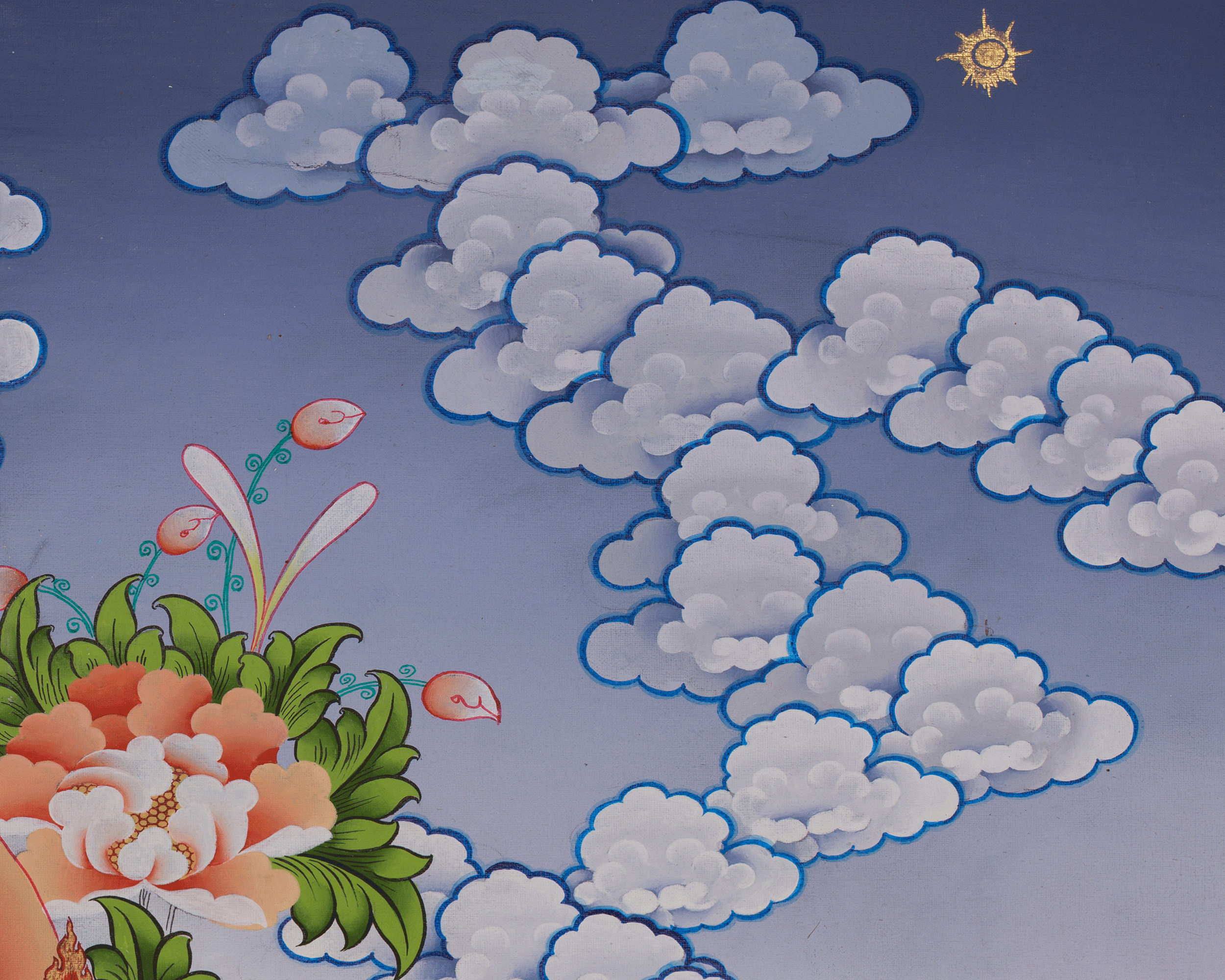 Standing Manjushri Art | The Gentle Glory | Wisdom and Knowledge Deity