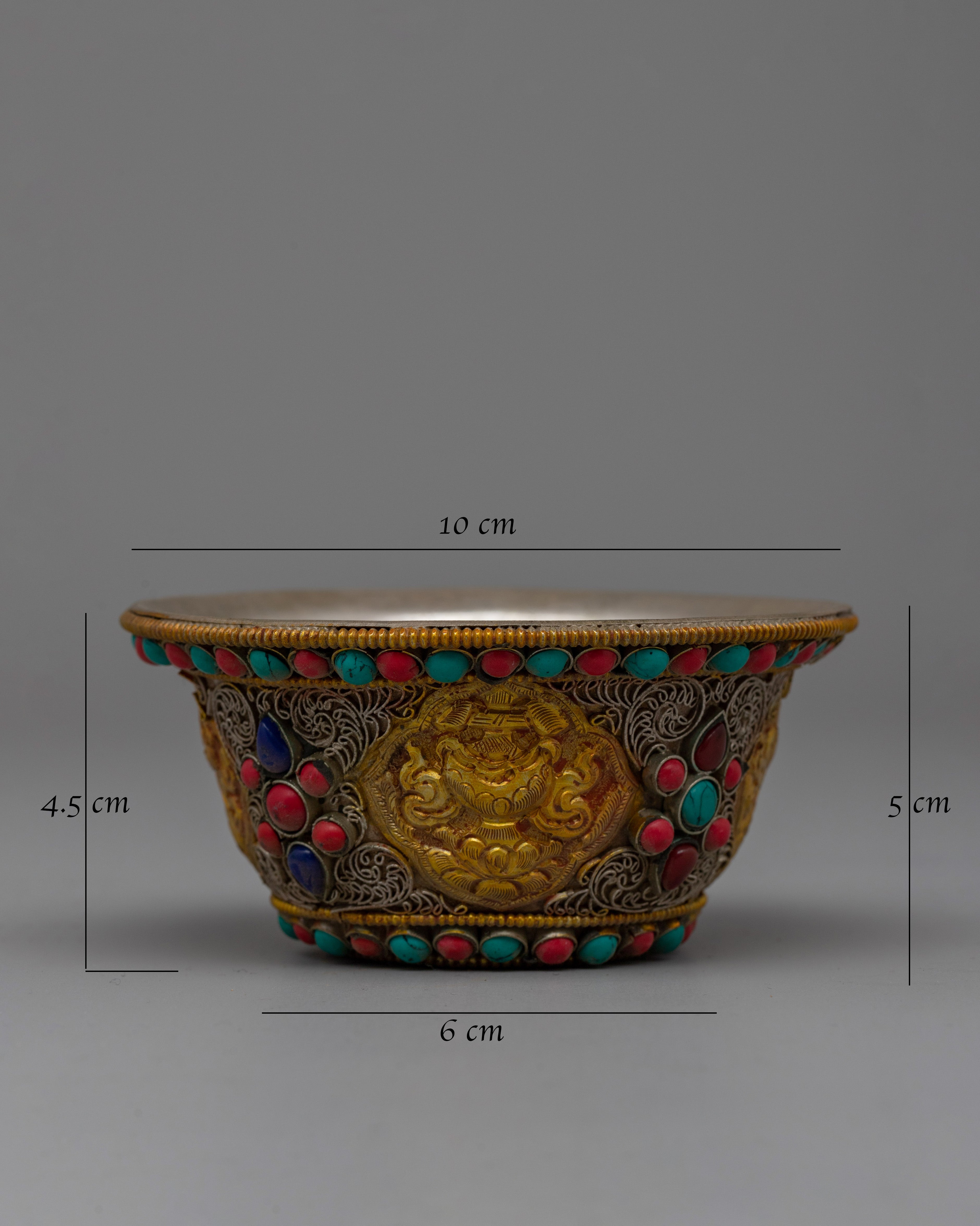 Buddhist Seven Water Offering Bowl Set | Ritual Ceremony Tool