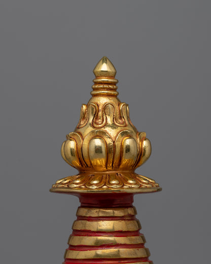 Buddhist Kadampa Stupa | Handcrafted Buddhist Symbol of Enlightenment