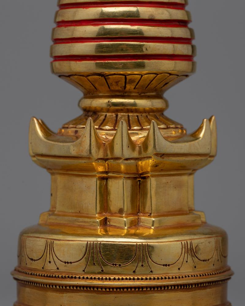 Buddhist Kadampa Stupa | Handcrafted Buddhist Symbol of Enlightenment