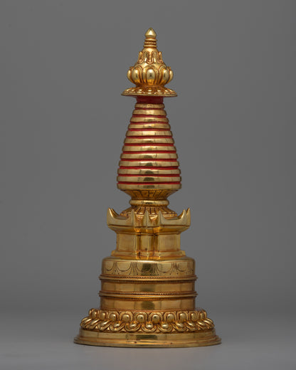 Buddhist Kadampa Stupa | Handcrafted Buddhist Symbol of Enlightenment