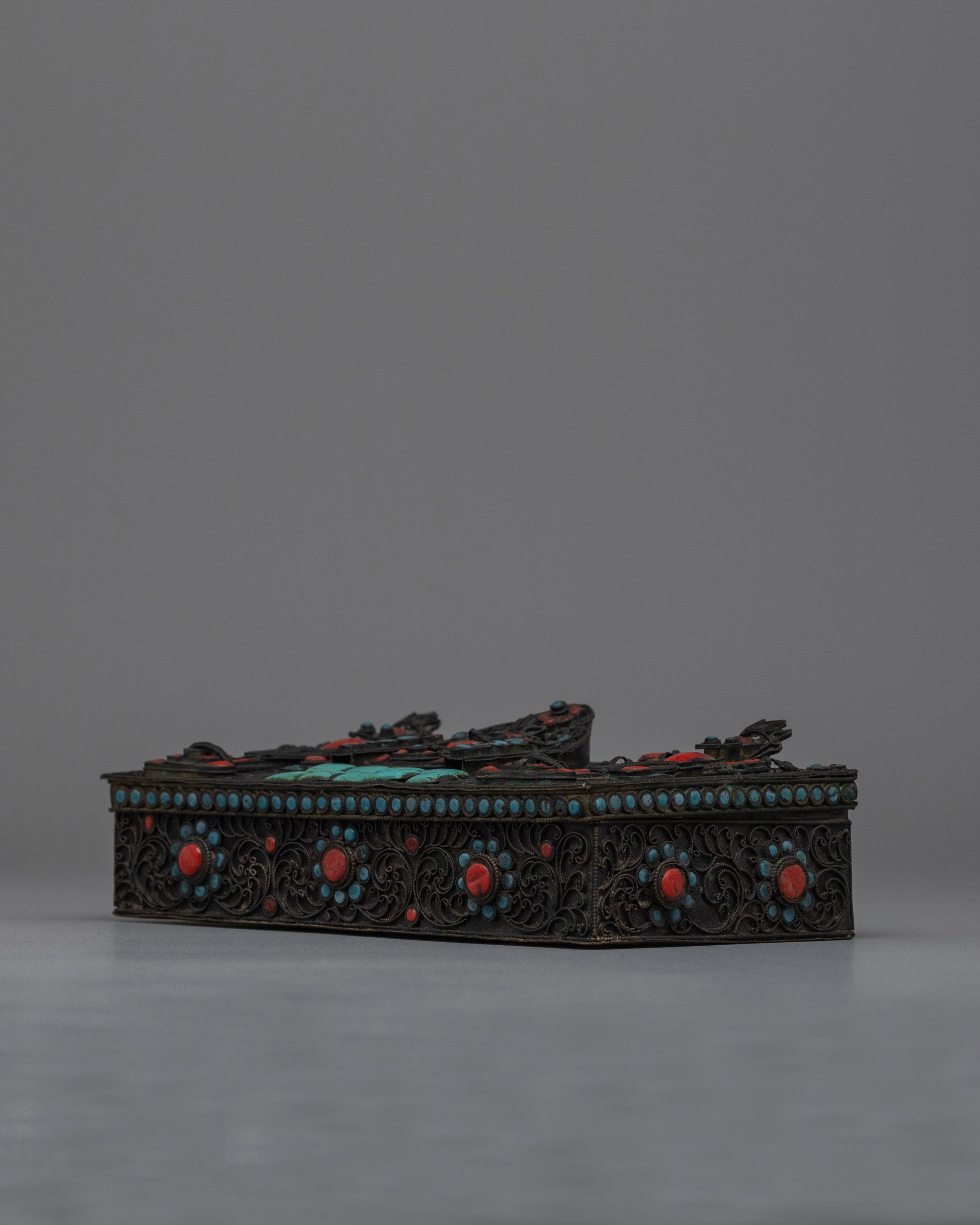 Tibetan Buddhist Jewelry Box | Precious Ornaments Box
