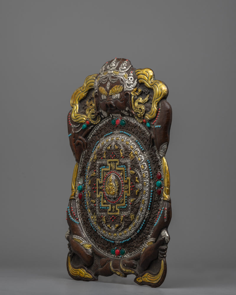 Tibetan Buddhist Deity Dzambhala Wall Hanging | Deity of Wealth and Prosperity