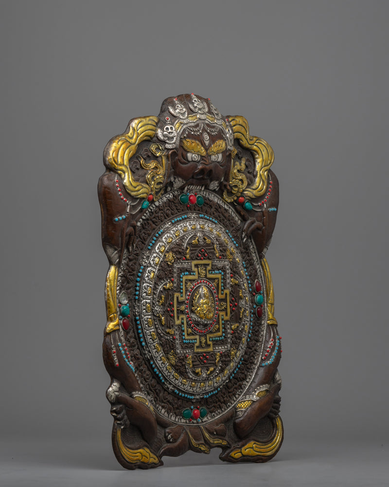 Tibetan Buddhist Deity Dzambhala Wall Hanging | Deity of Wealth and Prosperity