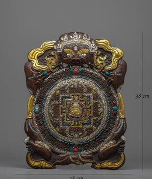 Tibetan Buddhist Deity Dzambhala Wall Hanging | Deity of Wealth and Prosperity