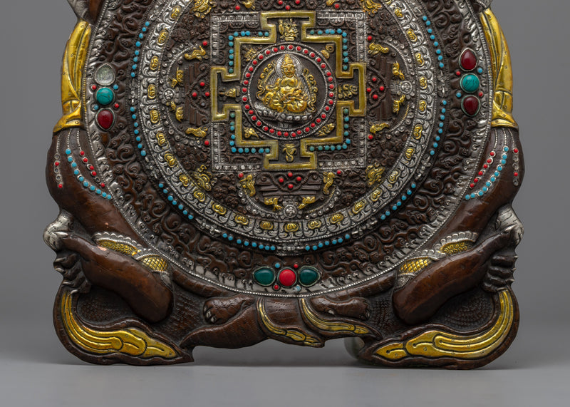 Tibetan Buddhist Deity Dzambhala Wall Hanging | Deity of Wealth and Prosperity