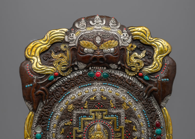 Tibetan Buddhist Deity Dzambhala Wall Hanging | Deity of Wealth and Prosperity