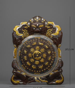 Eight Auspicious Symbol Wall Hanging | Spiritual Decor for Blessings & Good Fortune