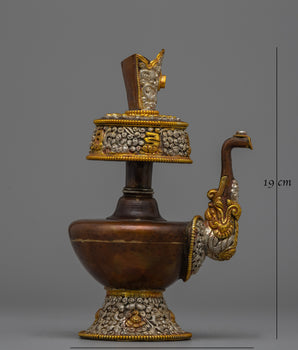 Buddhist Ritual Vase Bhumba |  Ritual Purification Tool
