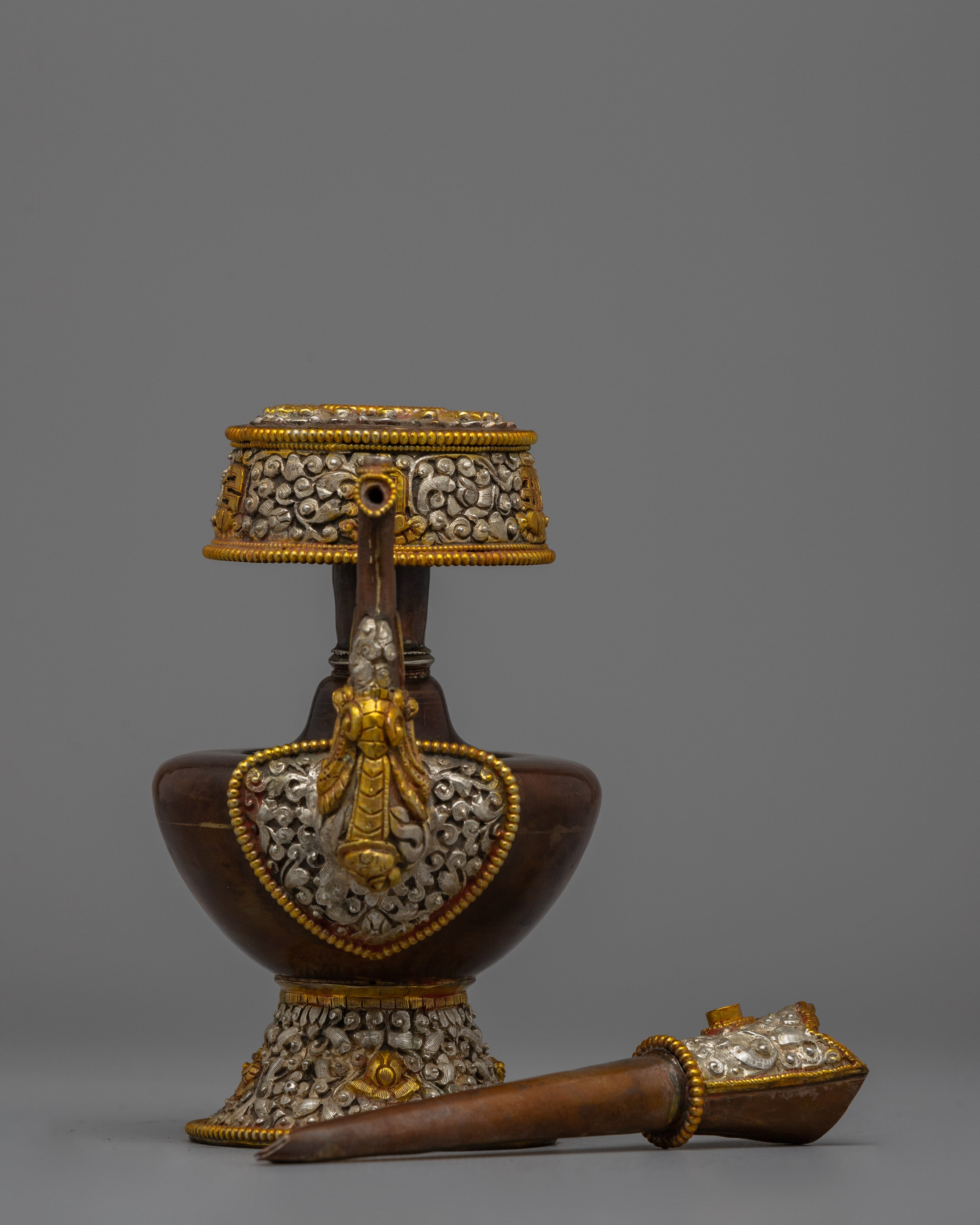 Buddhist Ritual Vase Bhumba |  Ritual Purification Tool