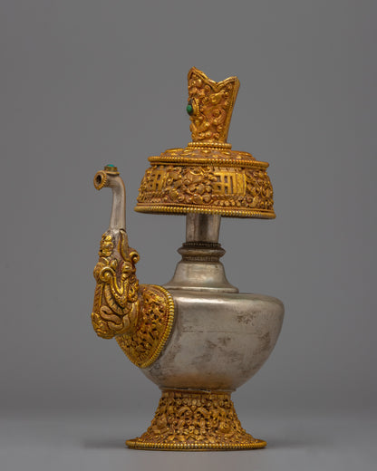 Buddhist Himalayan Bhumba | Ceremonial Water Offering Vessel