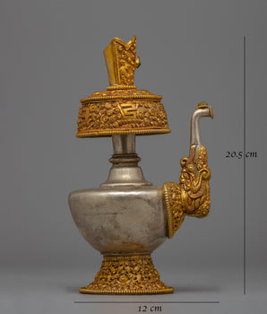 Buddhist Himalayan Bhumba | Ceremonial Water Offering Vessel
