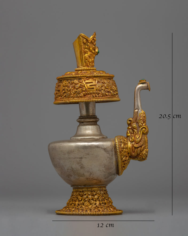 Buddhist Himalayan Bhumba | Ceremonial Water Offering Vessel