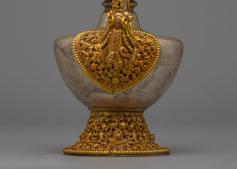 Buddhist Himalayan Bhumba | Ceremonial Water Offering Vessel