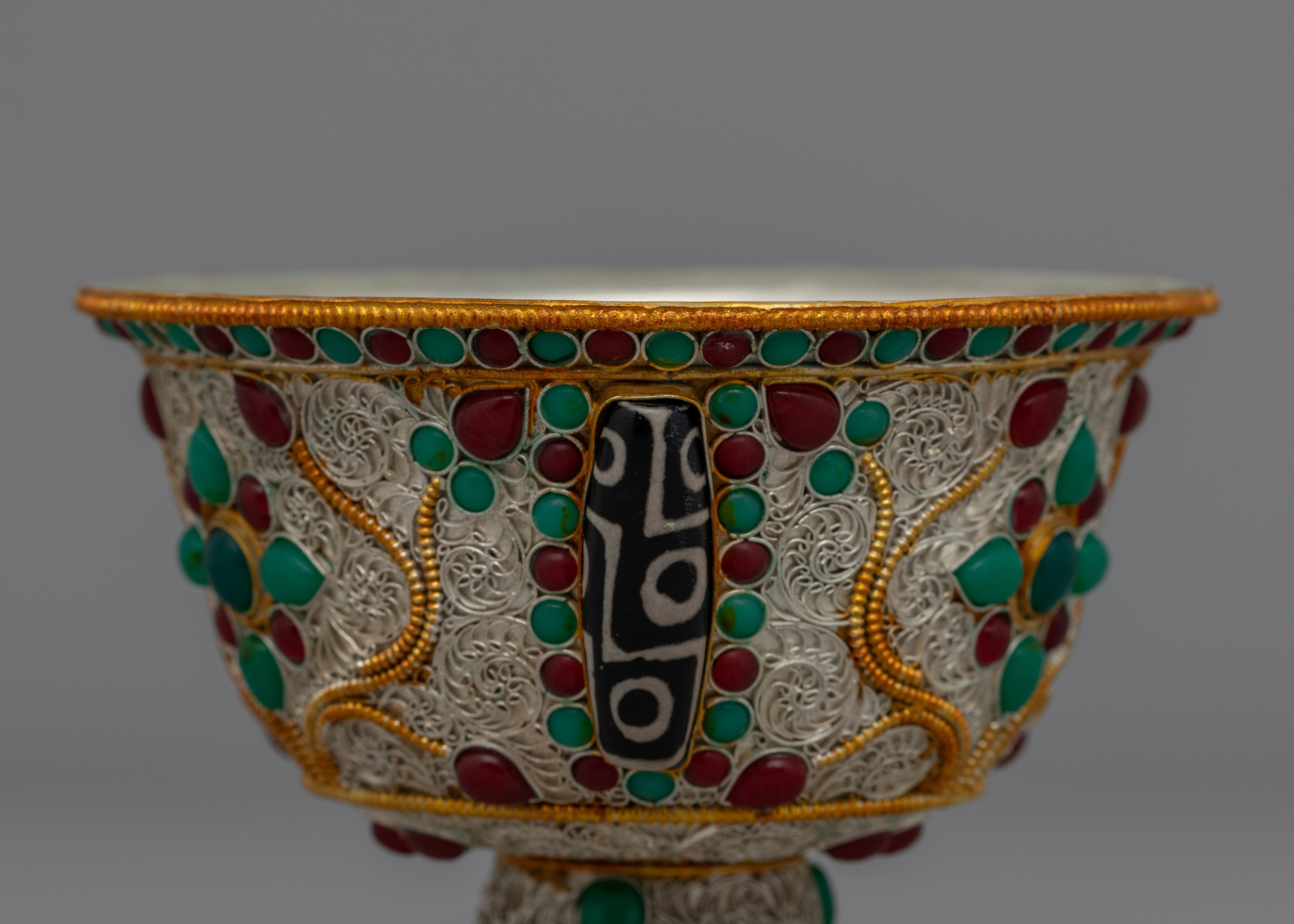 Handmade Tibetan Bowl | Sacred Ceremony Vessel