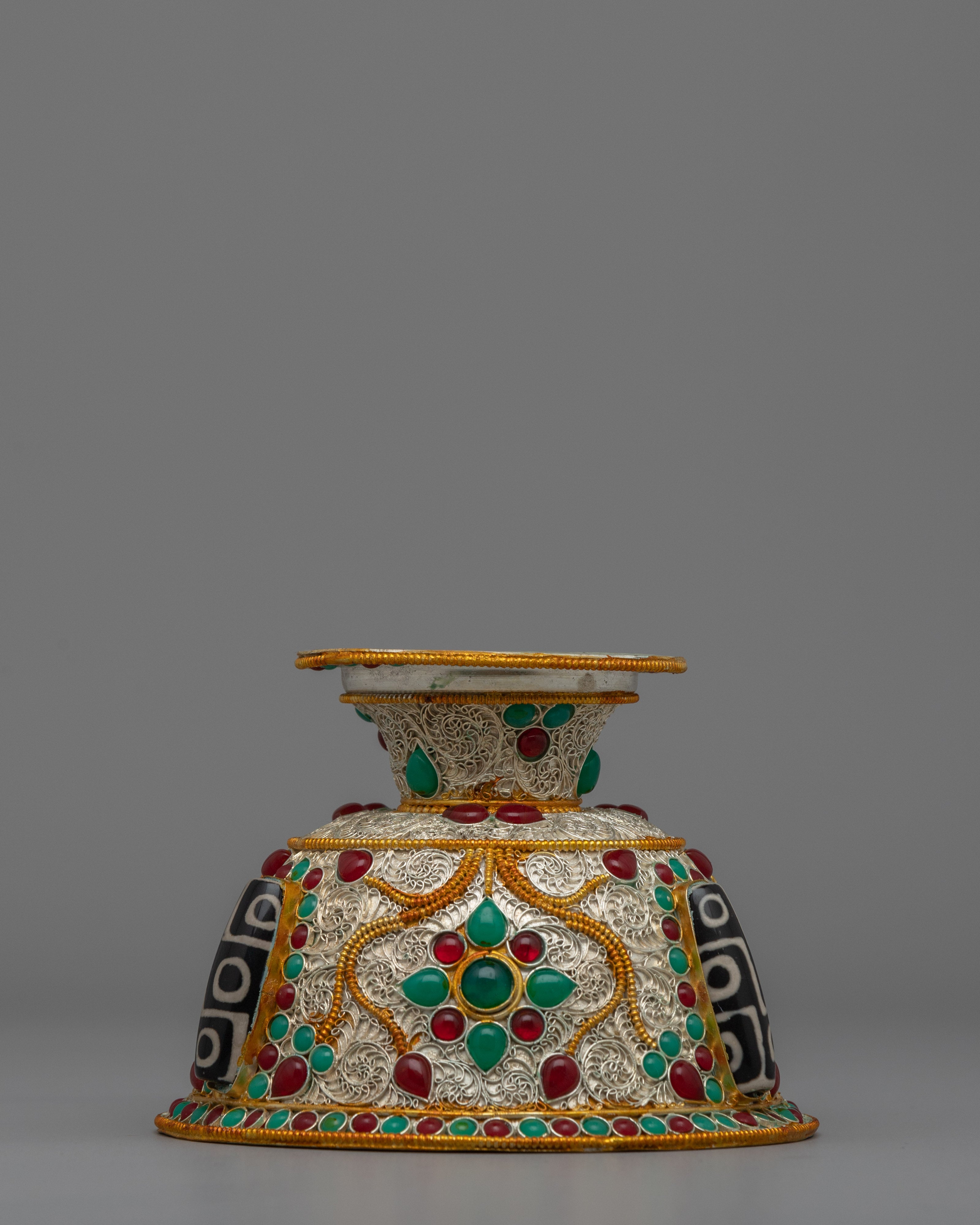 Handmade Tibetan Bowl | Sacred Ceremony Vessel
