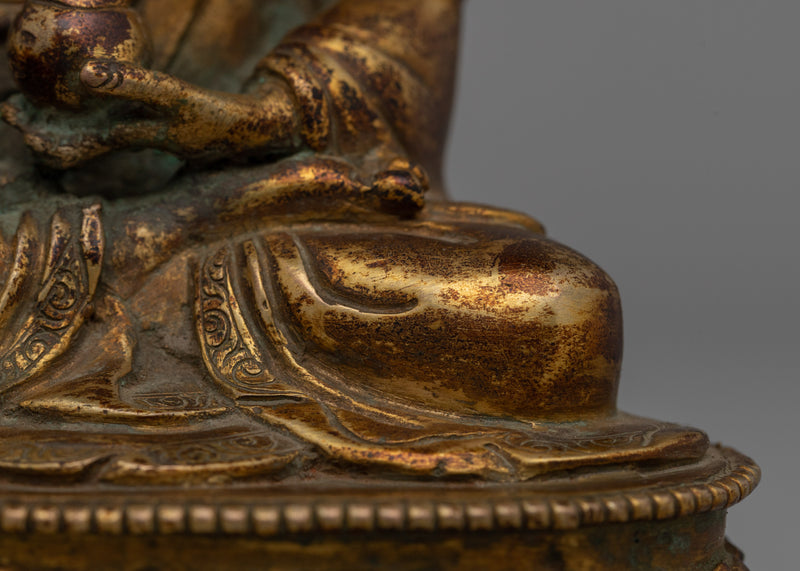 Copper Statue of Shakyamuni Buddha | Embodiment of Peace & Wisdom