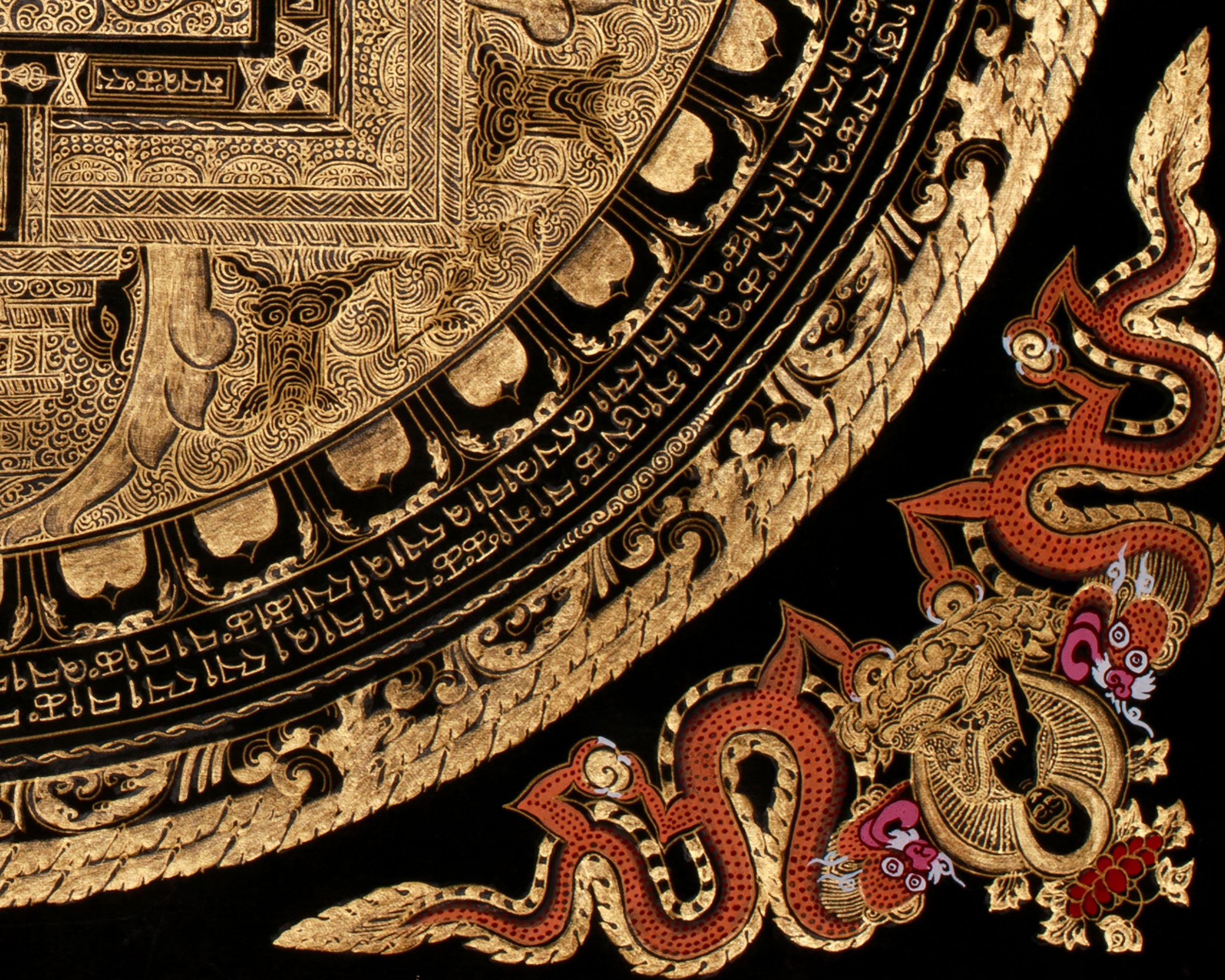 Manjushri Mandala Thangka | Unfolding the Path to Enlightenment