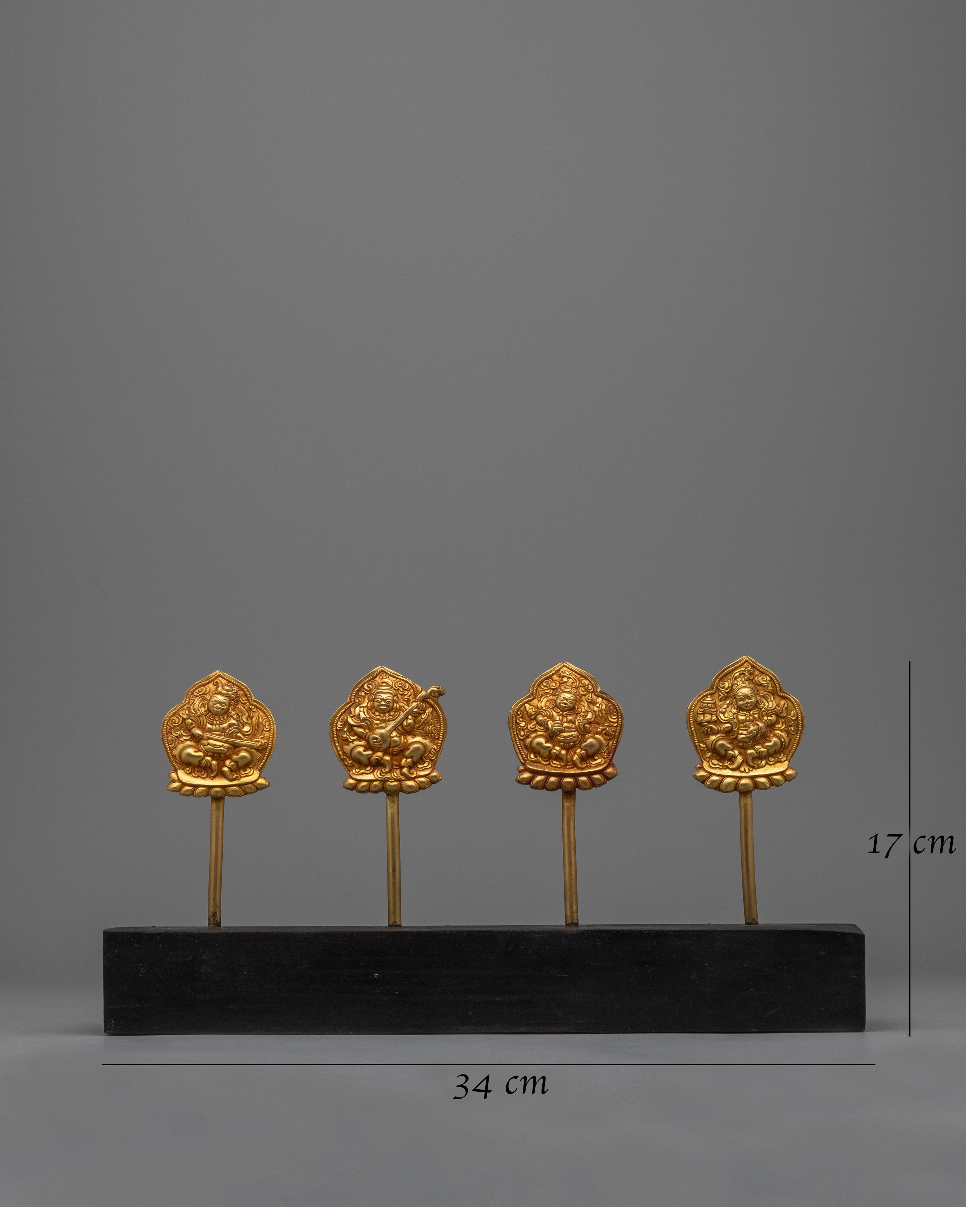 Sacred Dzambhala Statue with Stand | Guardian of Prosperity and Spiritual Wealth