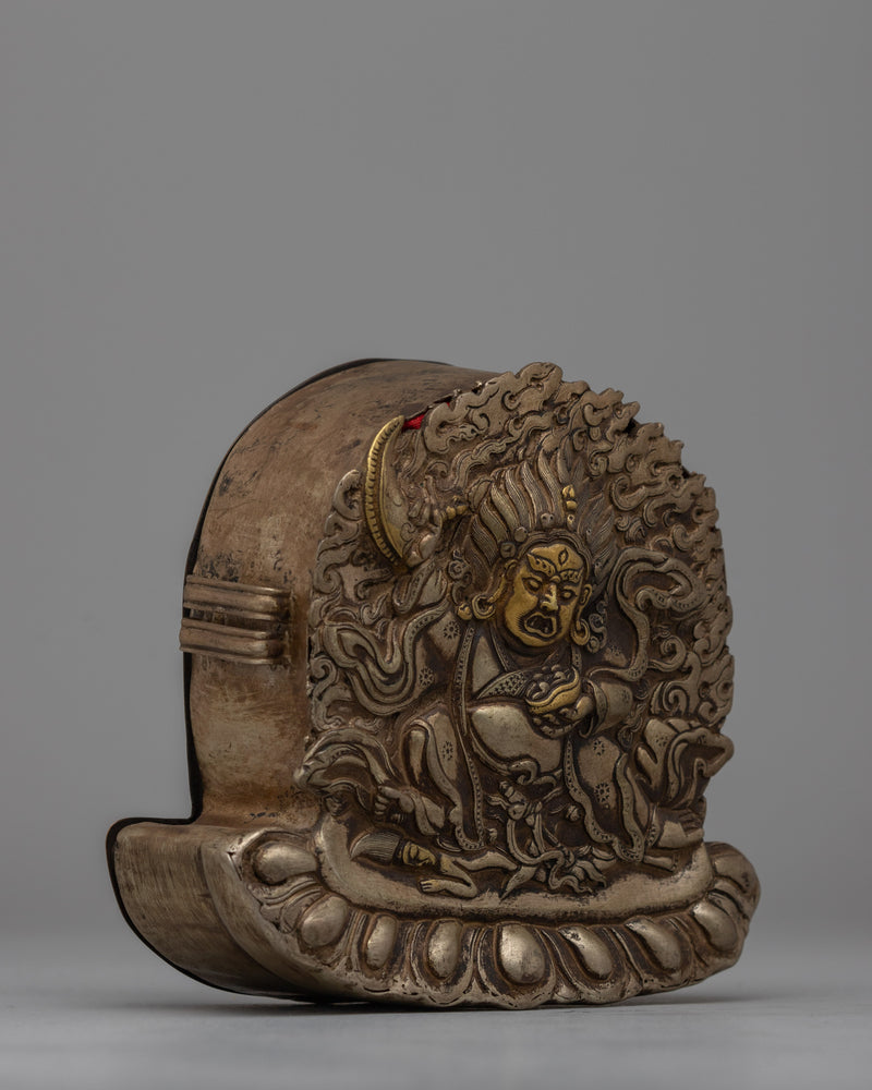 Tibetan Mahakala Ghau Box |  A Divine Container for Ritual Offerings