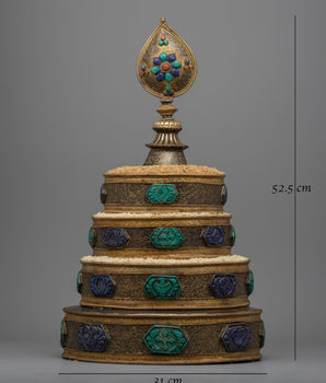 Tibetan Mandala Art for Offering  | Handcrafted Sacred Design for Rituals and Meditation