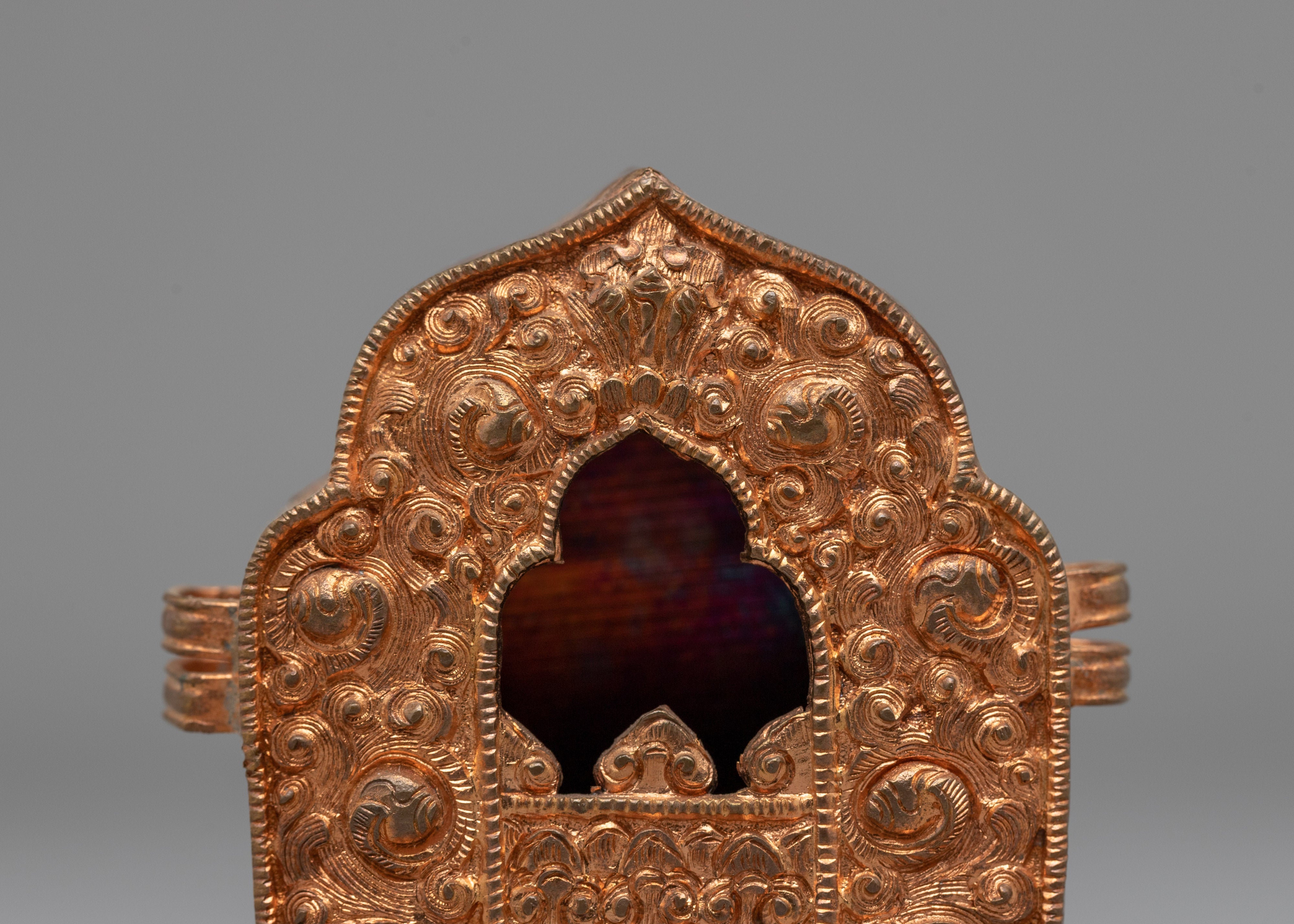 Buddhist Tibetan Ghau Box | Sacred Prayer Amulet