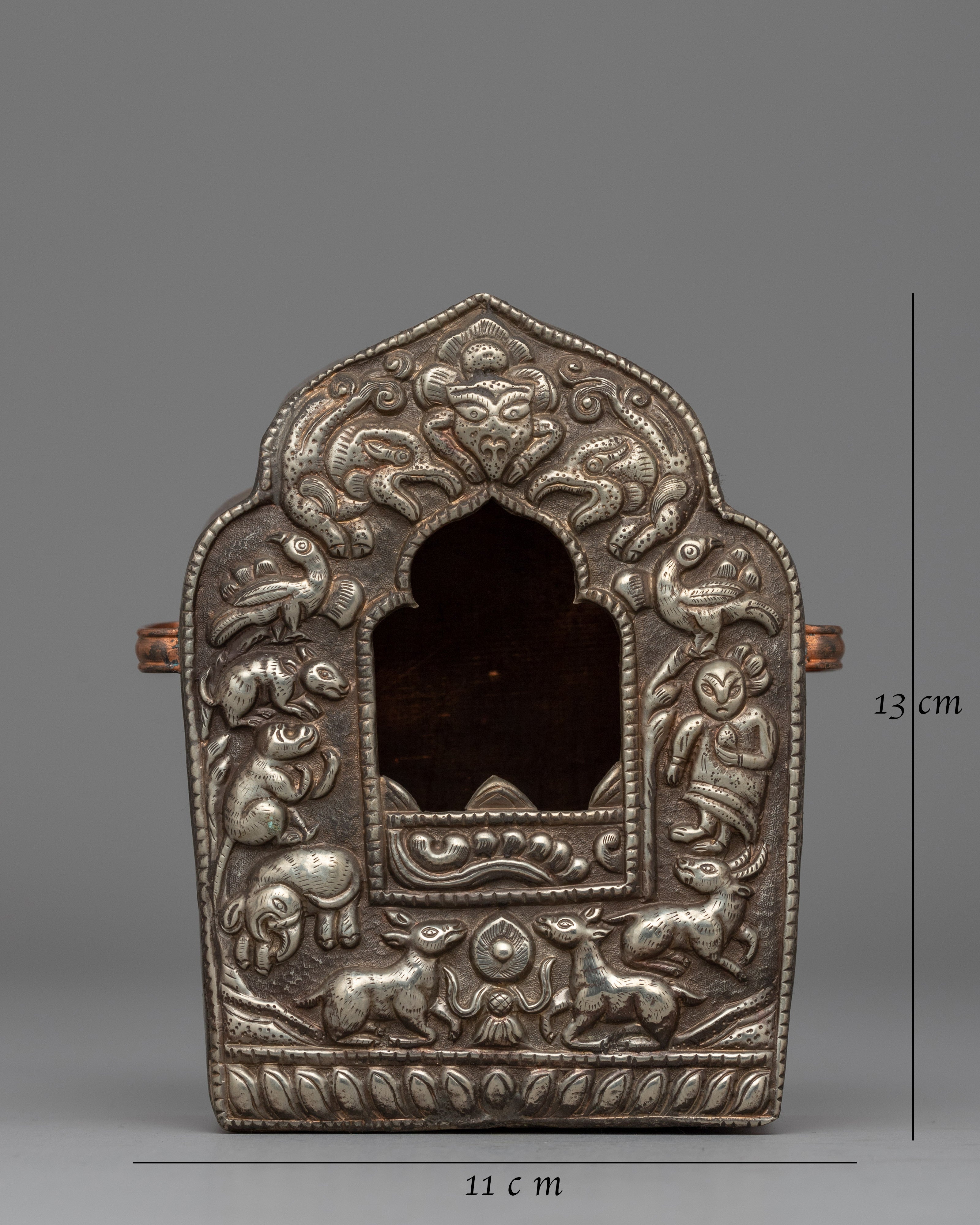 Powerful Mantra Holder Ghau Box | Buddhist Ghau Box for Meditation and Spiritual Energy