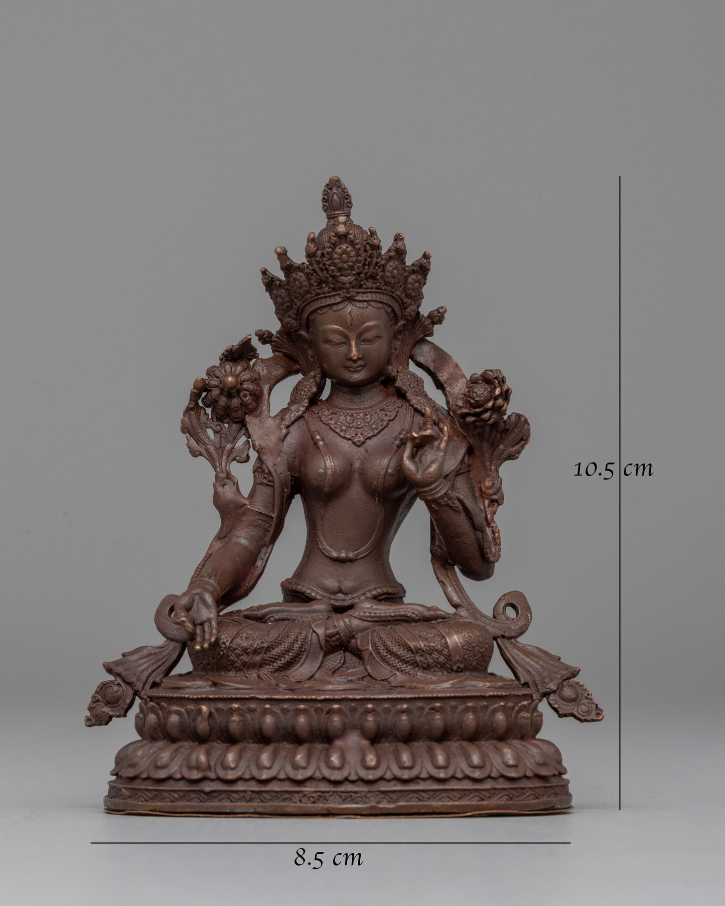 Sacred White Tara Figurine | Deity of Healing, Longevity and Protection