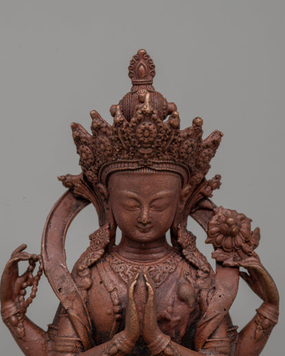 Traditional Avalokiteshvara Statue | Bodhisattva of Compassion and Inner Peace